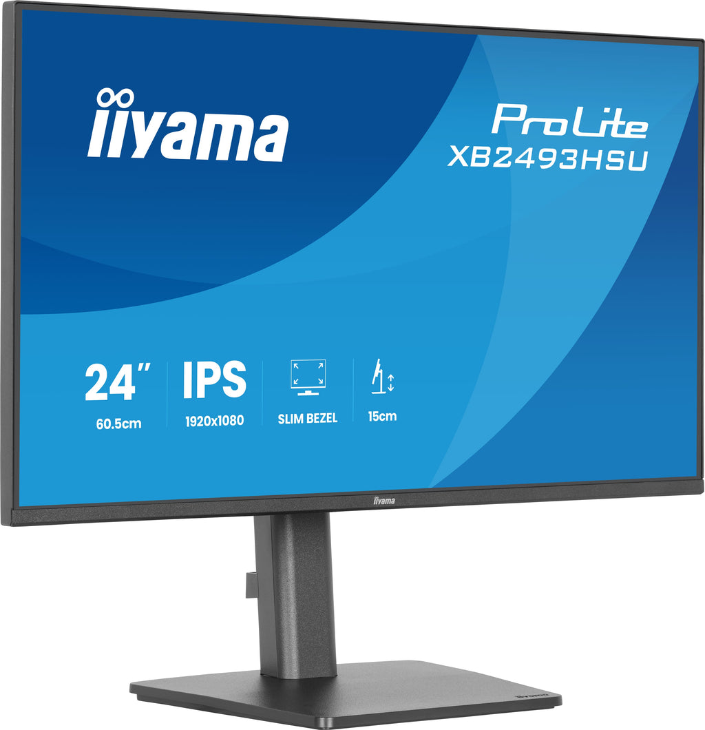Écran LED IIYAMA 24" Full HD 120Hz IPS - ProLite XB2493HSU-B1