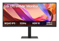 Écran incurvé LG 34" UWQHD 100Hz - UltraWide 34U650A-B