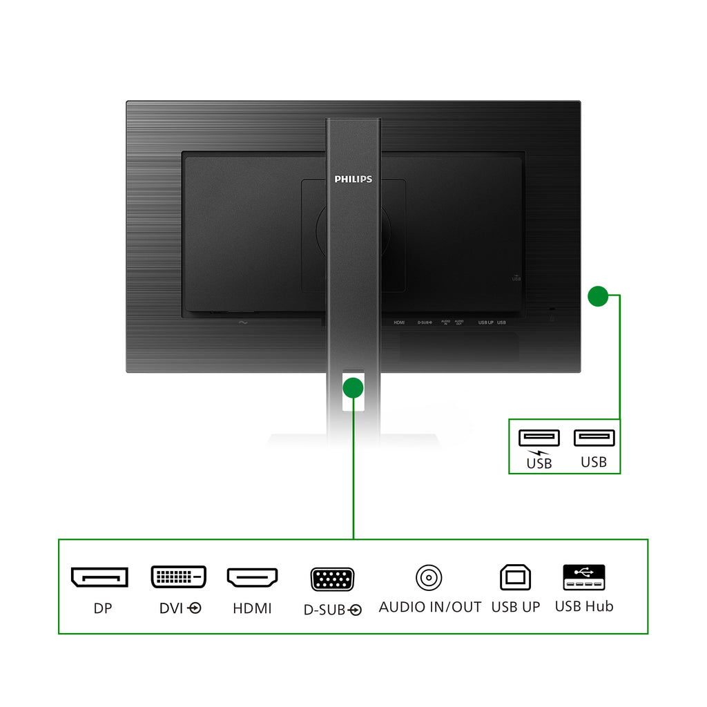 Philips B Line 242B1G - Écran LED 24" Full HD - 75 Hz - IPS