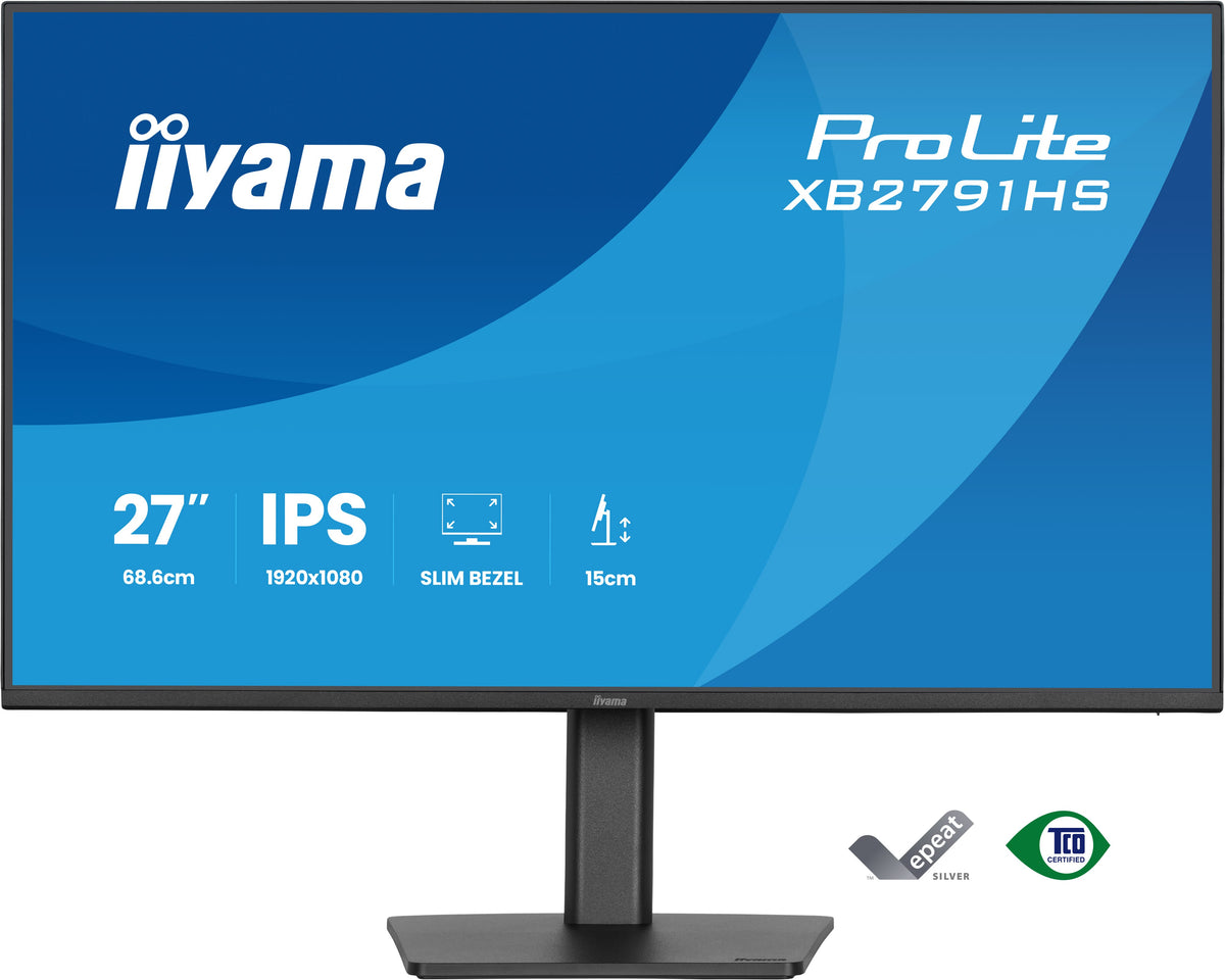 Écran LED IIYAMA 27" Full HD 120Hz IPS - ProLite XB2791HS-B1