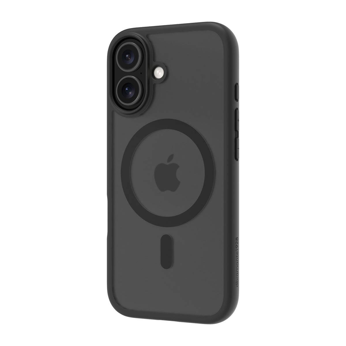 Coque iPhone 17 MagSafe Noir Transparent - DBRAMANTE1928