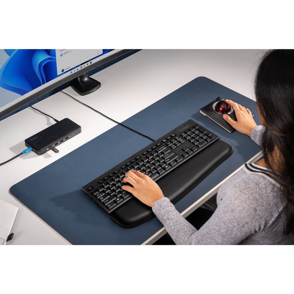 Clavier Kensington KB100 EQ AZERTY USB Noir - Full Size