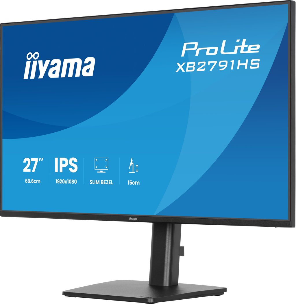 Écran LED IIYAMA 27" Full HD 120Hz IPS - ProLite XB2791HS-B1