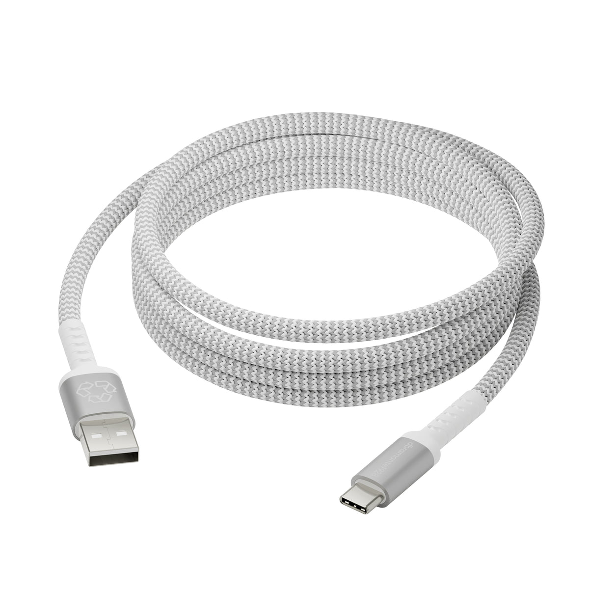 Câble USB 2.0 2.5m 36W tressé recyclé DBRAMANTE1928