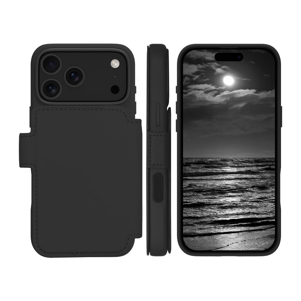 Étui iPhone 17 Pro Max Lynge MagSafe Noir Minuit