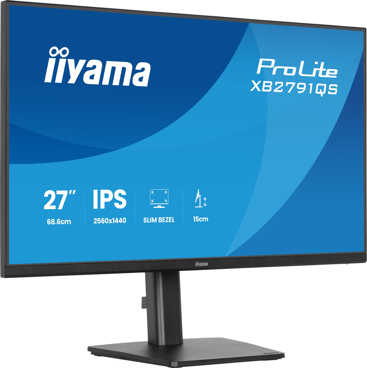 Écran LED 27" QHD 75Hz IPS - iiyama ProLite XB2791QS-B1