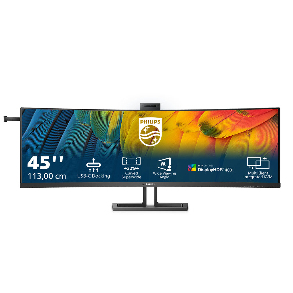 Philips 45B1U6900CH - Écran incurvé 45" Dual Quad HD