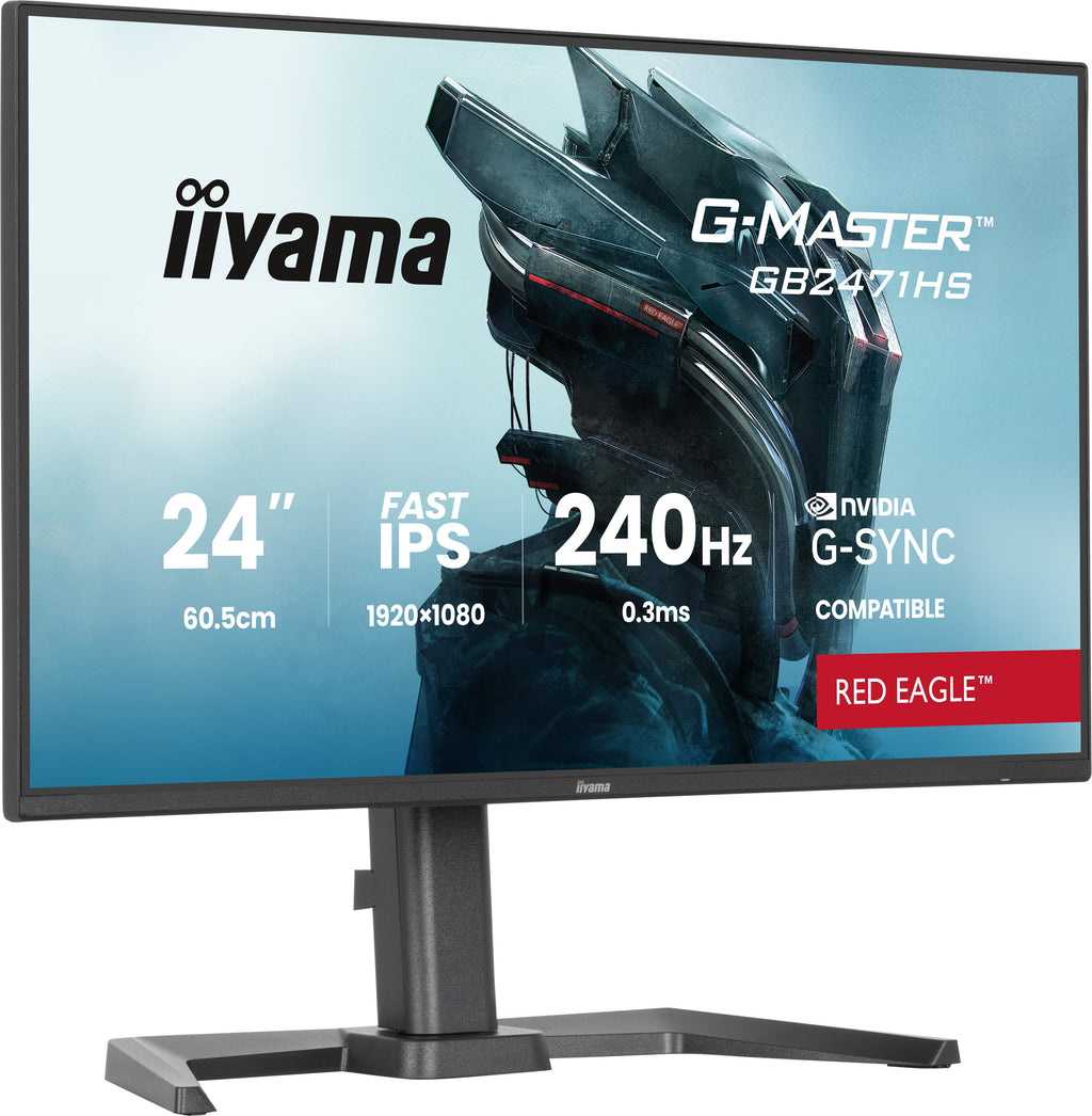 Écran gaming IIYAMA 24" 240Hz Full HD Fast IPS