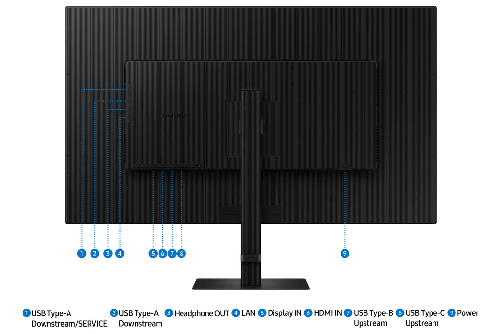 Samsung ViewFinity S8 S37D800UAU - Moniteur 37" UHD 4K