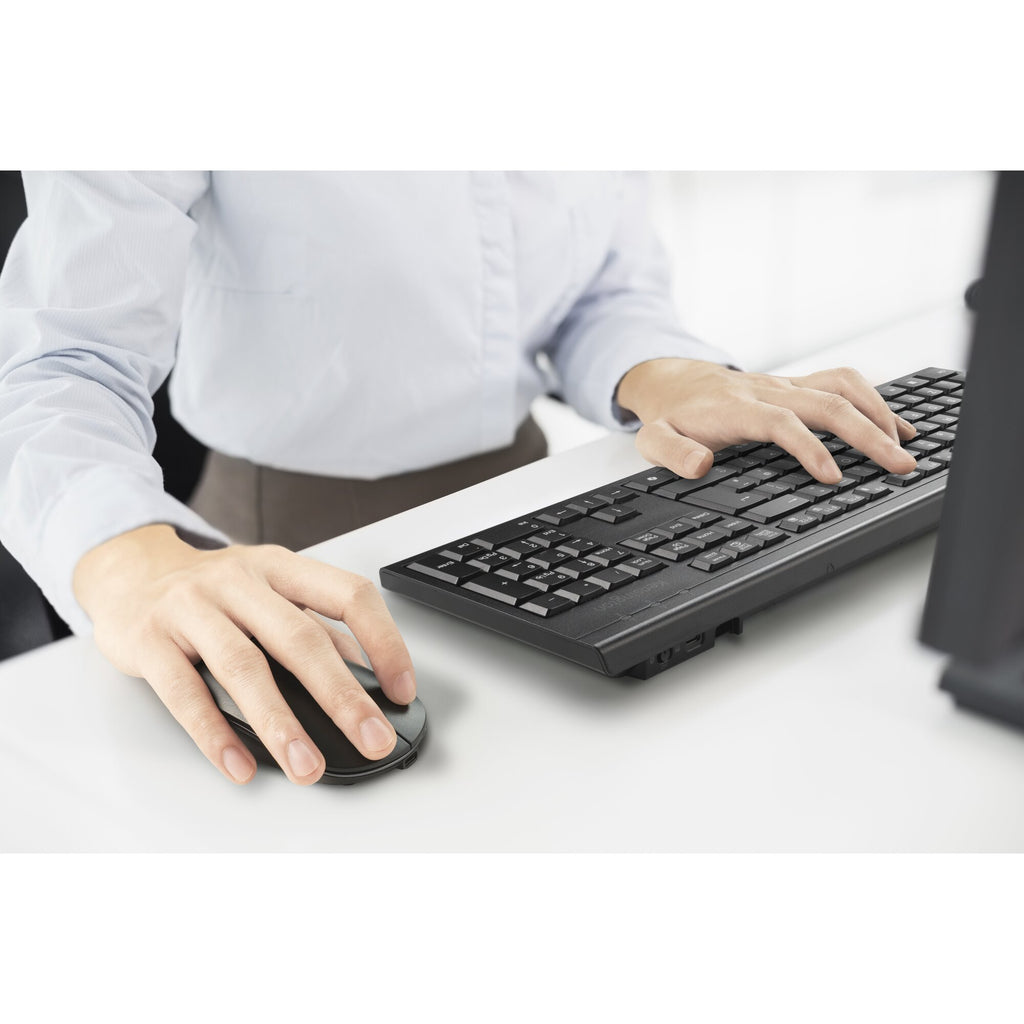 Kensington KM270 EQ - Clavier & souris sans fil rechargeable