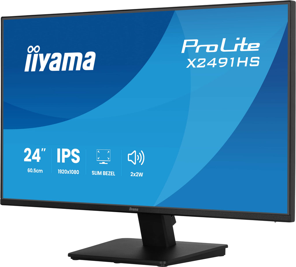 Écran LED IIYAMA 24" Full HD 120Hz IPS - ProLite X2491HS-B1