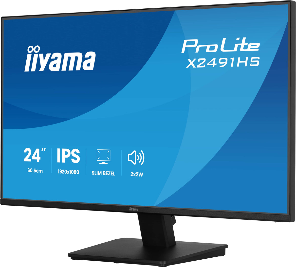 Écran LED IIYAMA 24" Full HD 120Hz IPS - ProLite X2491HS-B1