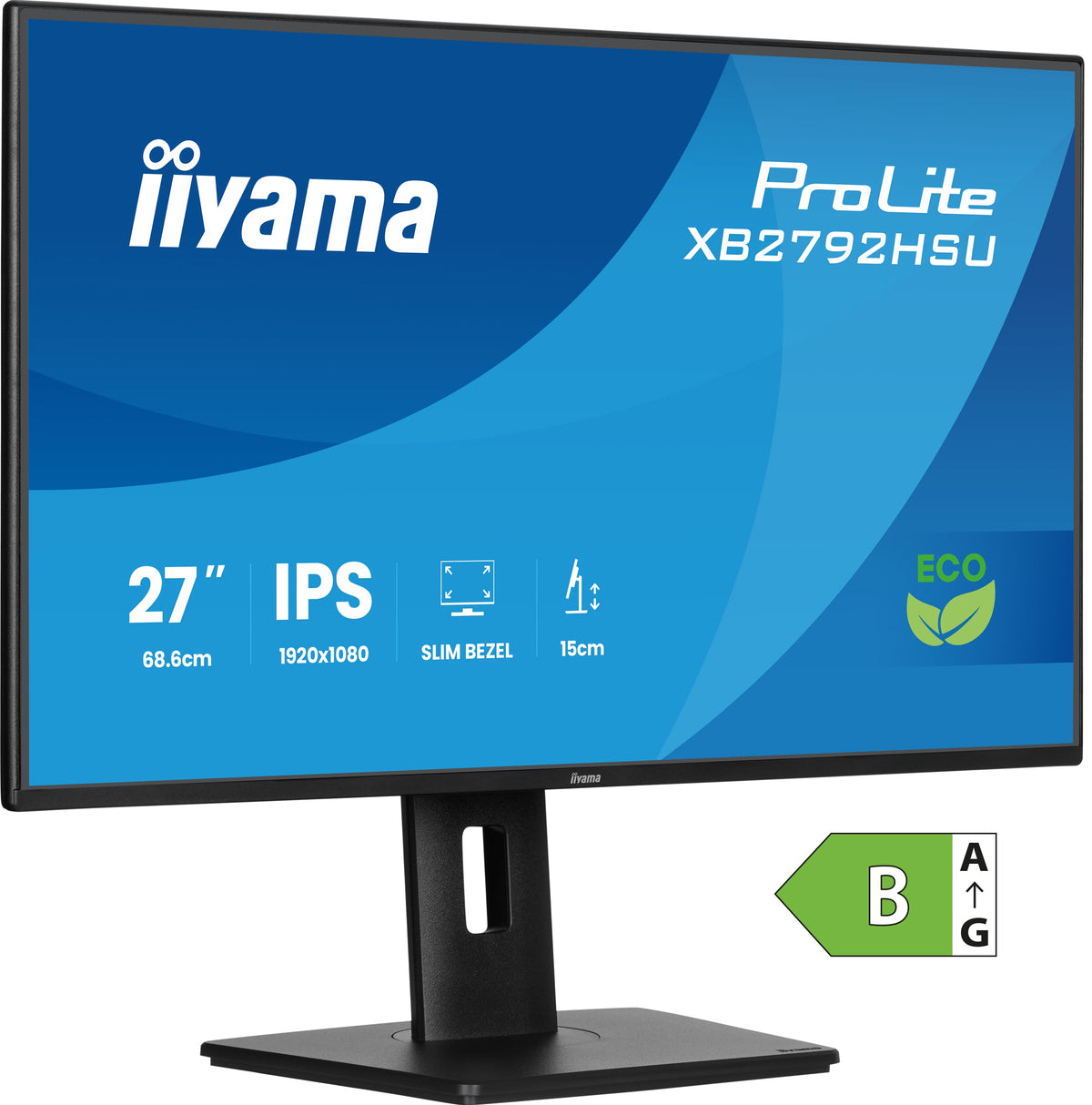 Écran LED 27" Full HD 120Hz IPS - iiyama ProLite XB2792HSU-B1