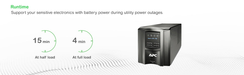 APC Smart-UPS SMT750IC Onduleur 500W 750VA Noir
