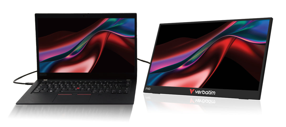 Écran portable Verbatim 15.6" Full HD - Light Series