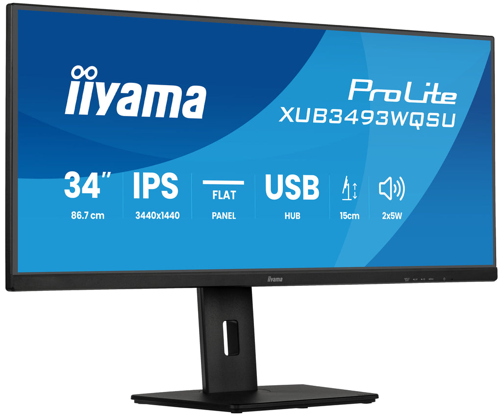 Écran LED 34" UWQHD 120Hz IIYAMA ProLite XUB3493WQSU-B6