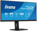 Écran LED 34" UWQHD 120Hz IIYAMA ProLite XUB3493WQSU-B6