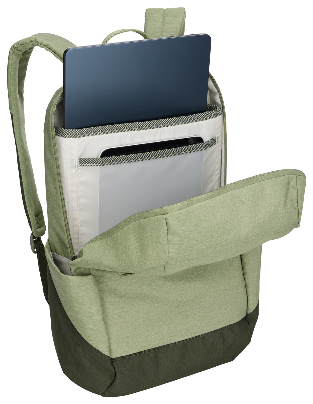 Sac à dos Thule Lithos 16" vert calme - Protection pro
