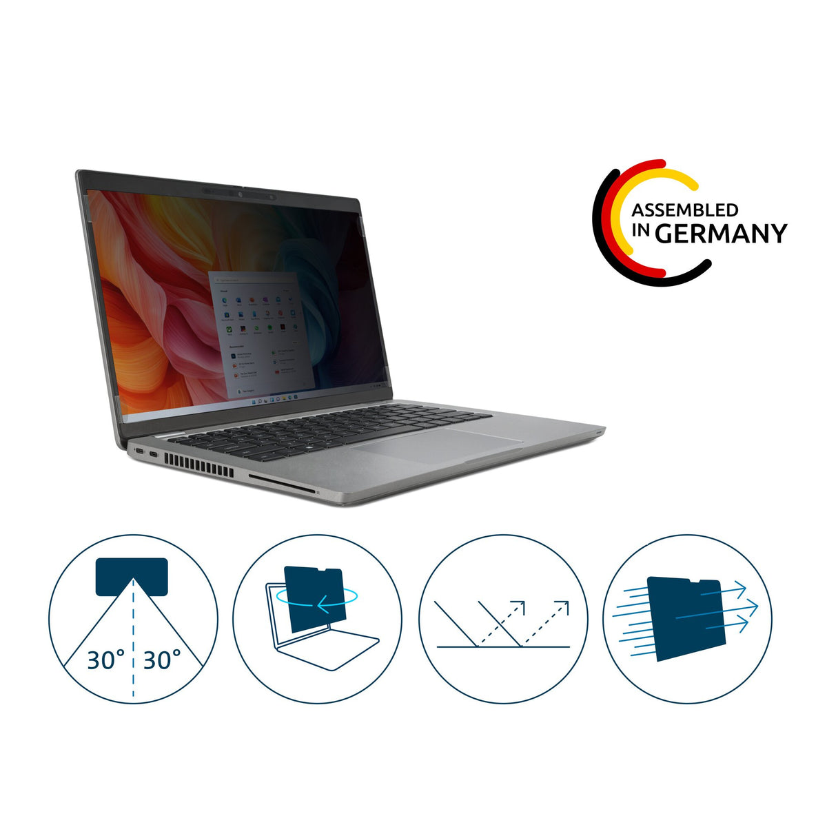 Filtre confidentialité 15.6" Kensington - Double sens | KENSINGTON