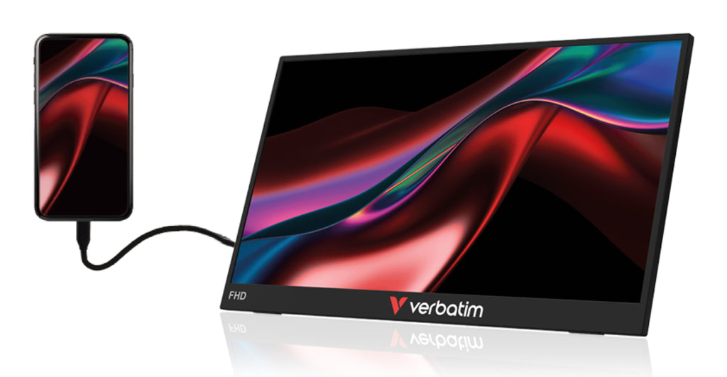 Écran portable Verbatim 15.6" Full HD - Light Series