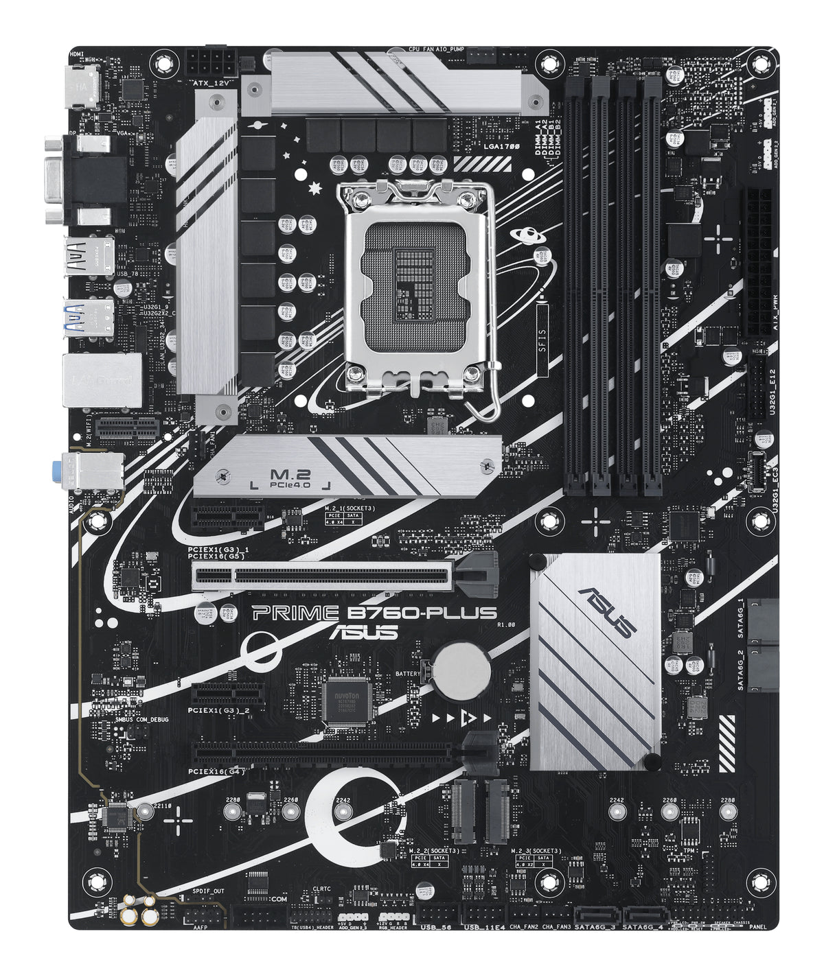 Carte-mère ASUS PRIME B760-PLUS LGA1700 - USB4 & 2.5G LAN