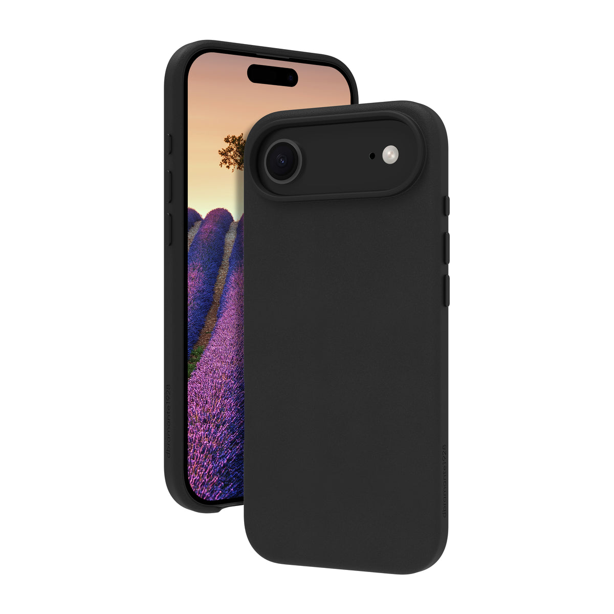 Coque iPhone Air cuir MagSafe noir - DBRAMANTE1928