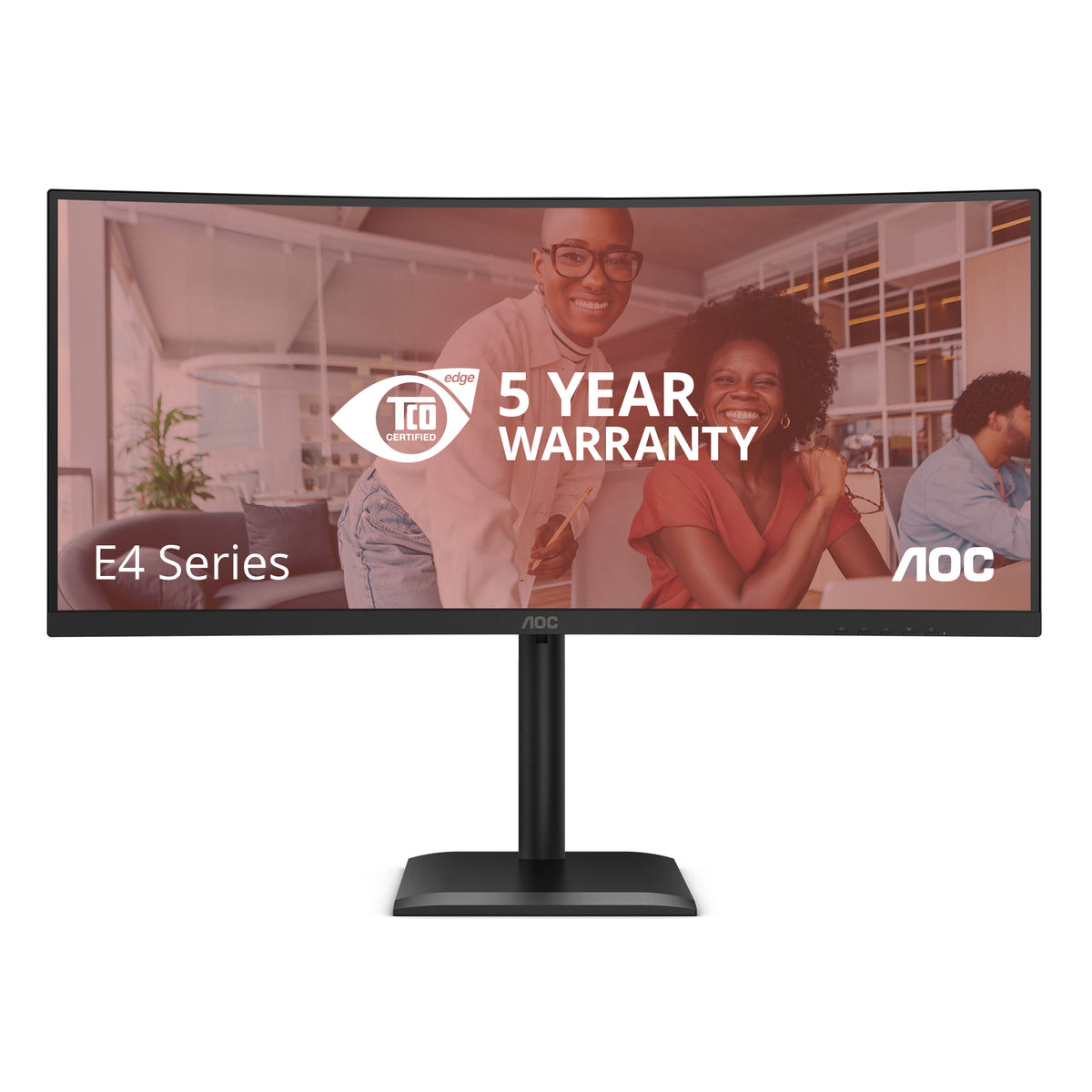AOC CU34E4CV Écran LED incurvé 34" UWQHD 120Hz HDR10