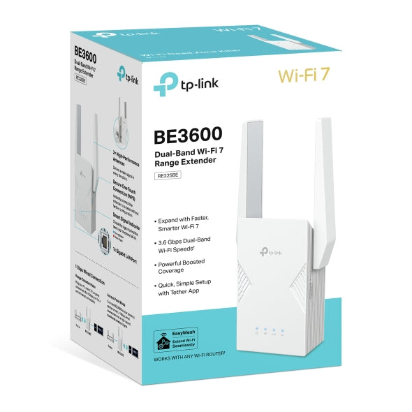 TP-Link RE225BE V1 - Extension Wi-Fi 7 1GbE