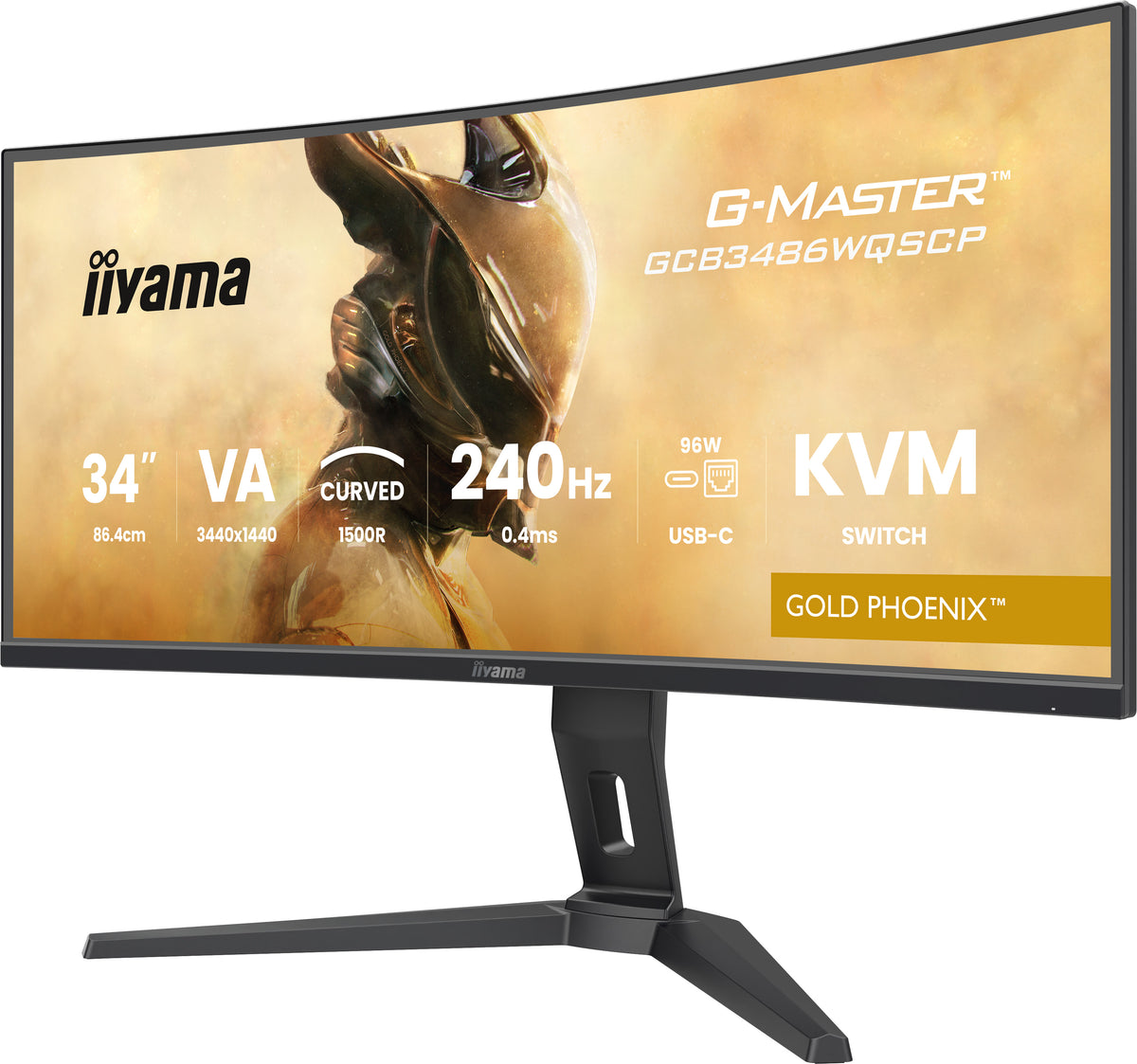 IIYAMA G-MASTER Gold Phoenix 34" 240Hz UWQHD - Écran Gaming