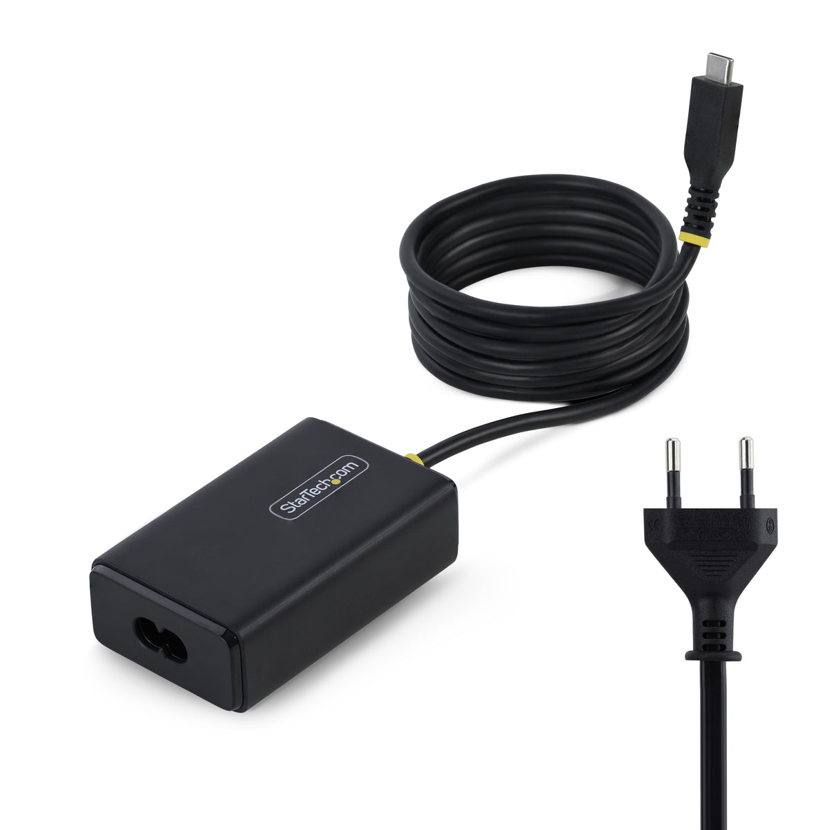 Adaptateur USB-C 65W StarTech avec câble enroulé
