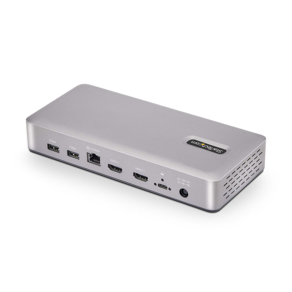 Station d'accueil USB4/Thunderbolt 4 - 2x HDMI 4K - 2.5GbE - 180W
