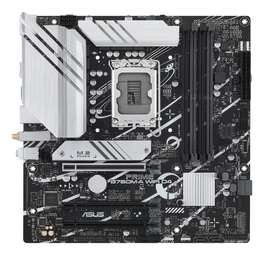 ASUS PRIME B760M-A WIFI D4 - Carte-mère micro ATX LGA1700