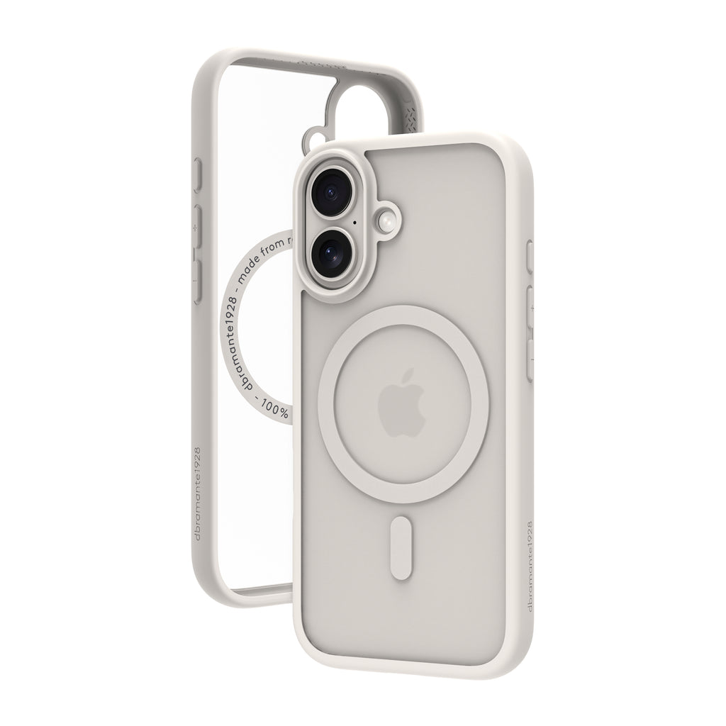 Coque iPhone 17 MagSafe blanc - DBRAMANTE1928