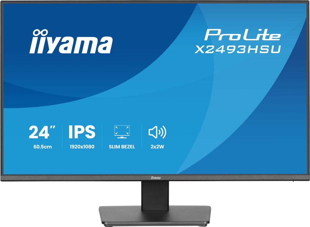 Écran LED IIYAMA 24" Full HD 120Hz IPS - ProLite X2493HSU-B1