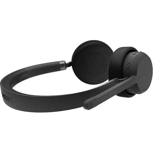 Micro-casque sans fil Lenovo noir - Audio premium