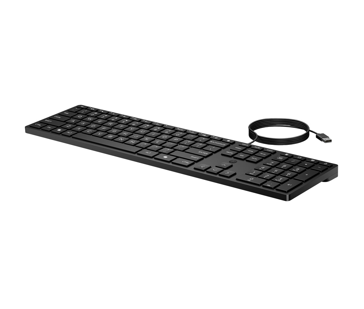 Clavier HP Desktop 320K - Frappe silencieuse & durable
