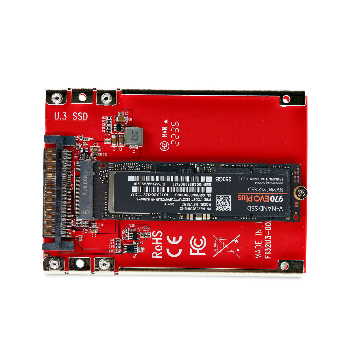 Adaptateur M.2 vers U.3 StarTech PCIe 4.0 - TAA
