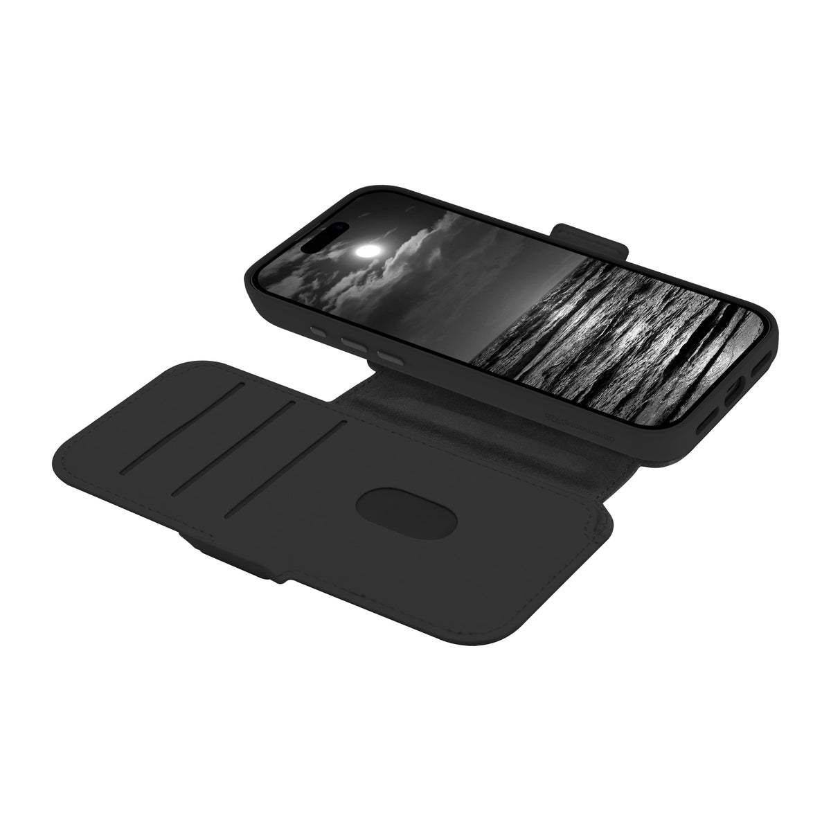 Étui iPhone 17 Pro Max Lynge MagSafe Noir Minuit