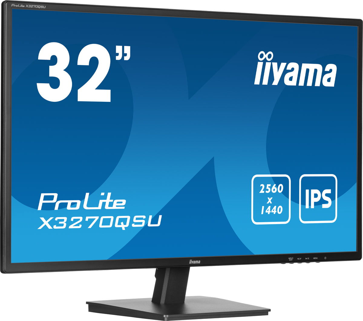 Écran LED 32" WQHD 100Hz IPS - iiyama ProLite X3270QSU-B1