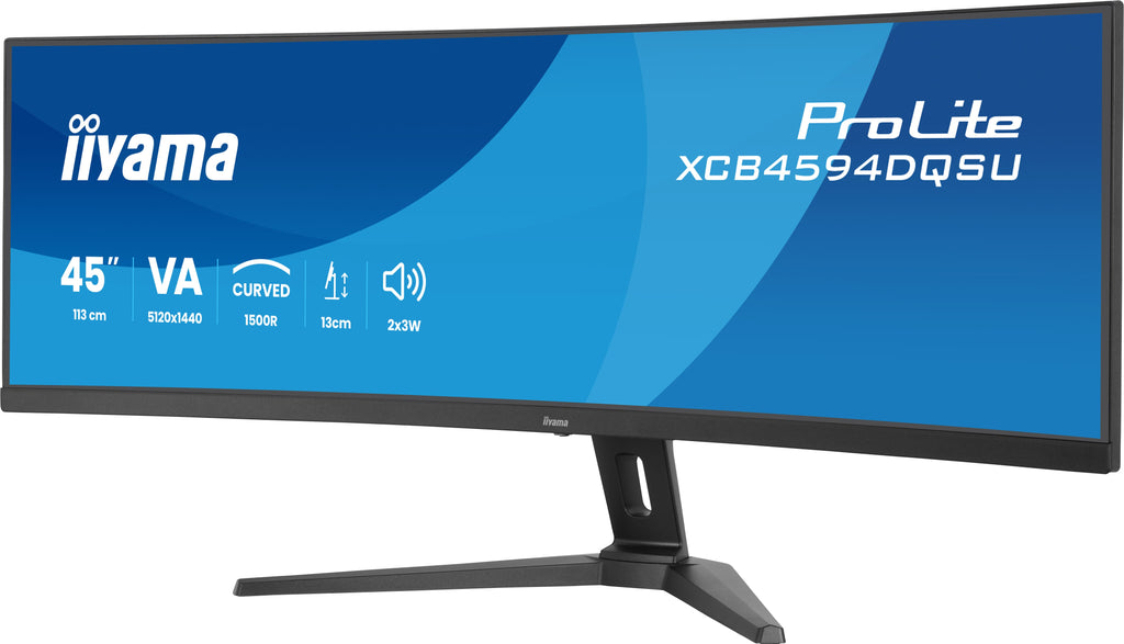 Écran incurvé IIYAMA 45" Dual Quad HD - 75 Hz