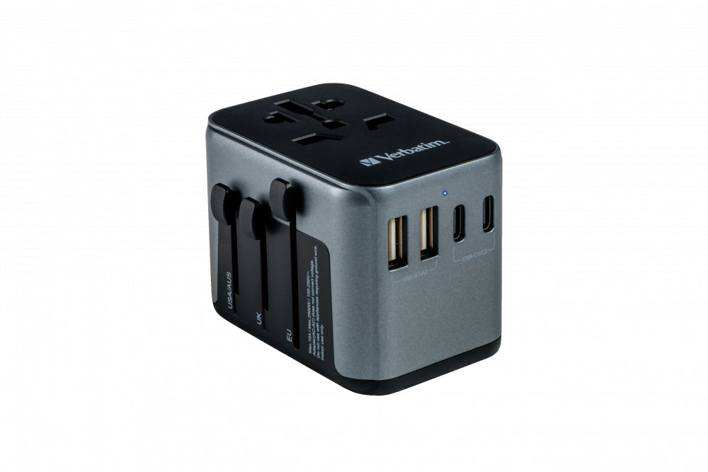 Adaptateur secteur Verbatim 30W PD3.0 QC3.0 4 ports