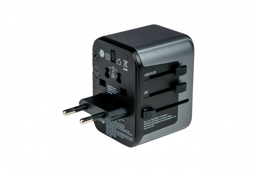 Adaptateur secteur Verbatim 30W PD3.0 QC3.0 4 ports
