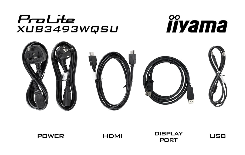 Écran LED 34" UWQHD 120Hz IIYAMA ProLite XUB3493WQSU-B6