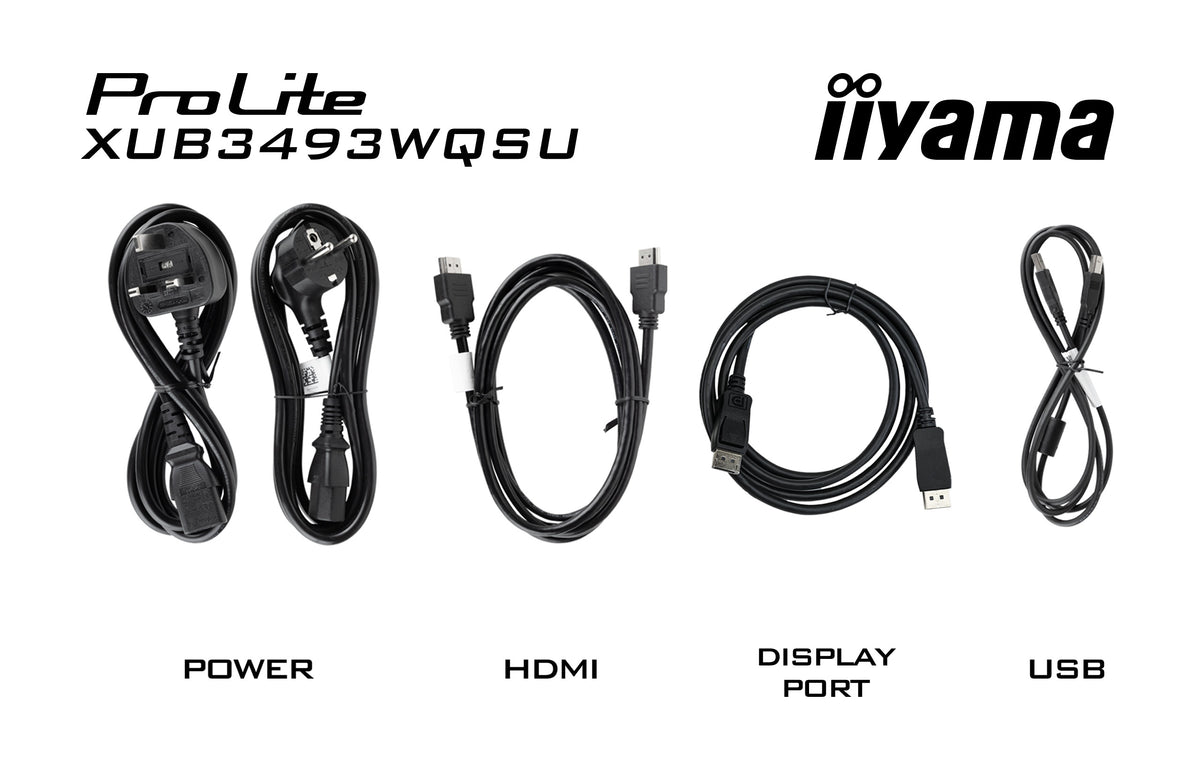Écran LED 34" UWQHD 120Hz IIYAMA ProLite XUB3493WQSU-B6