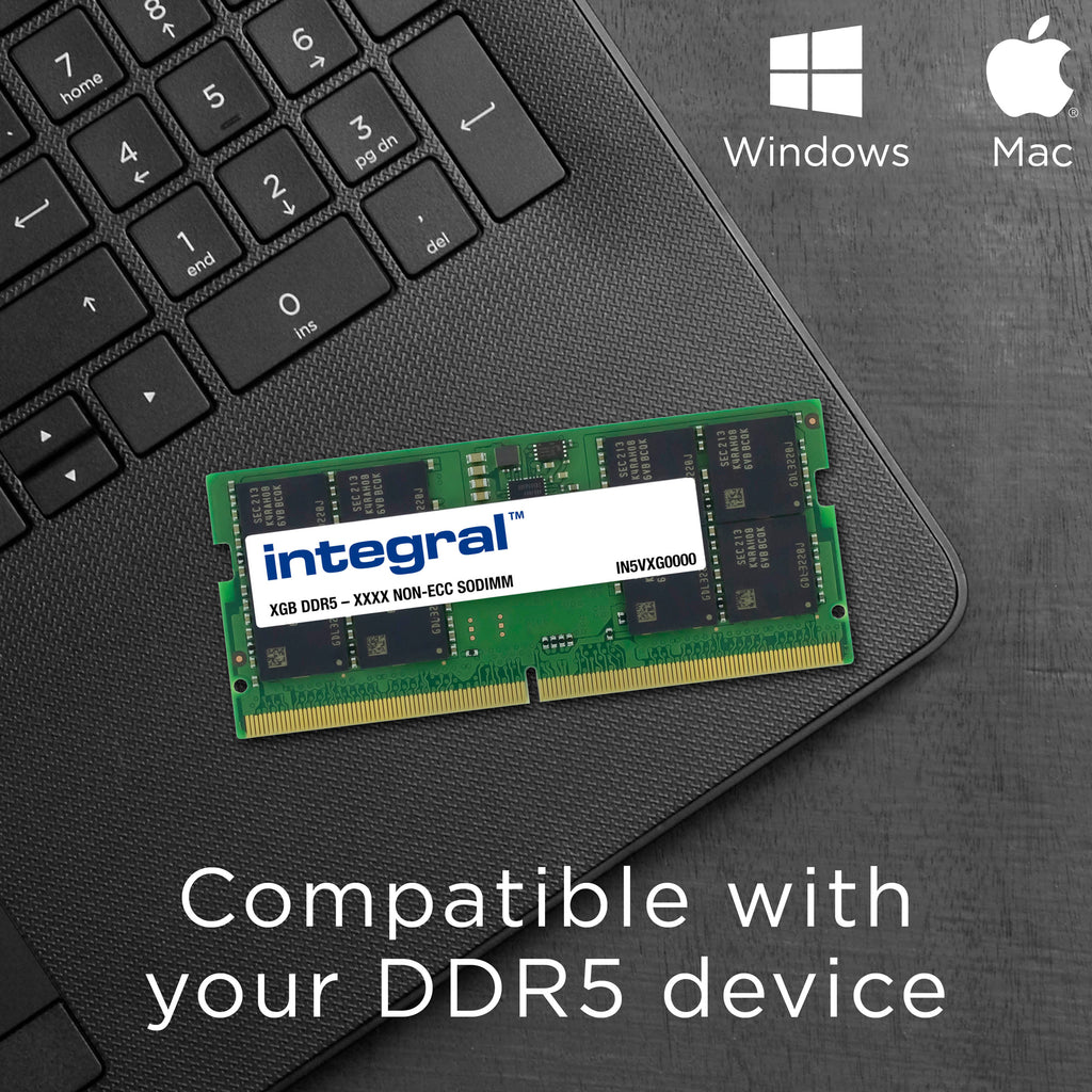 DDR5 32 Go 5600 MHz INTEGRAL SO DIMM - PC5-44800