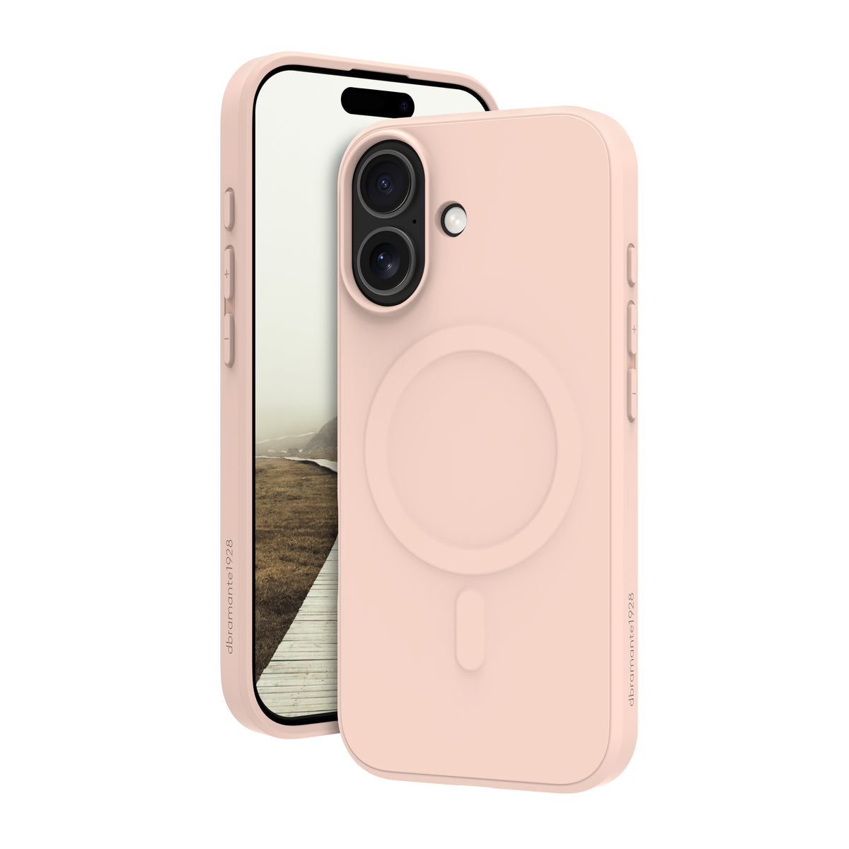 Coque iPhone 17 MagSafe sable rose - DBRAMANTE1928