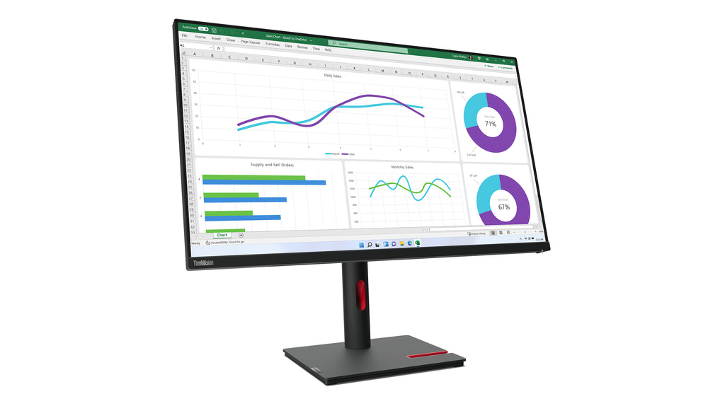Lenovo ThinkVision T32h-30 Écran LED 31.5" WQHD - Achetez en ligne