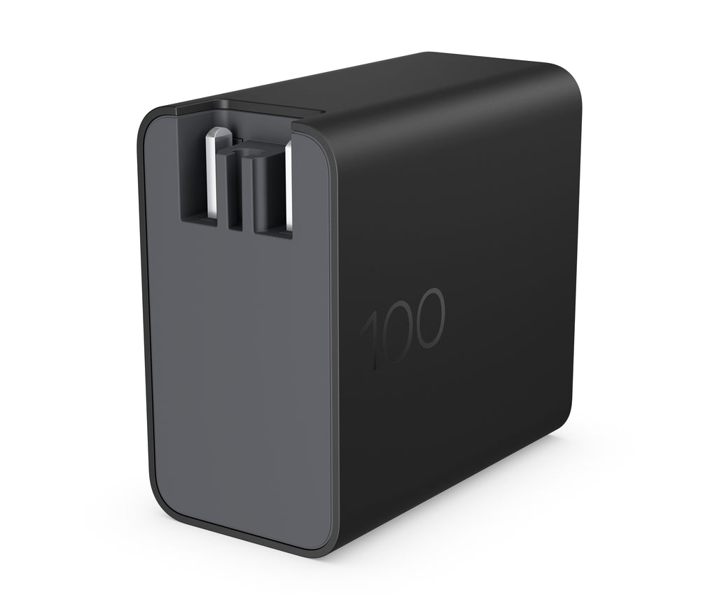Chargeur HP 100W GaN ultra-rapide - USB-C PD 3.0